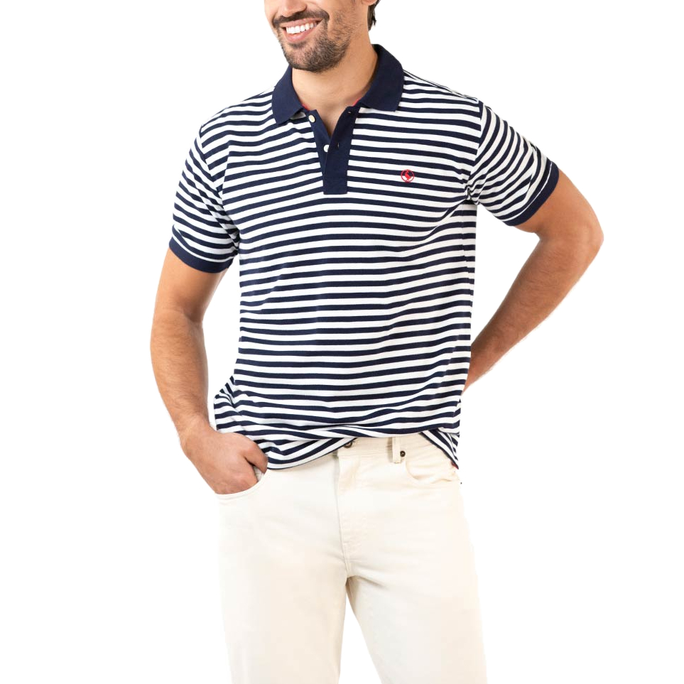 polo rayas hombre