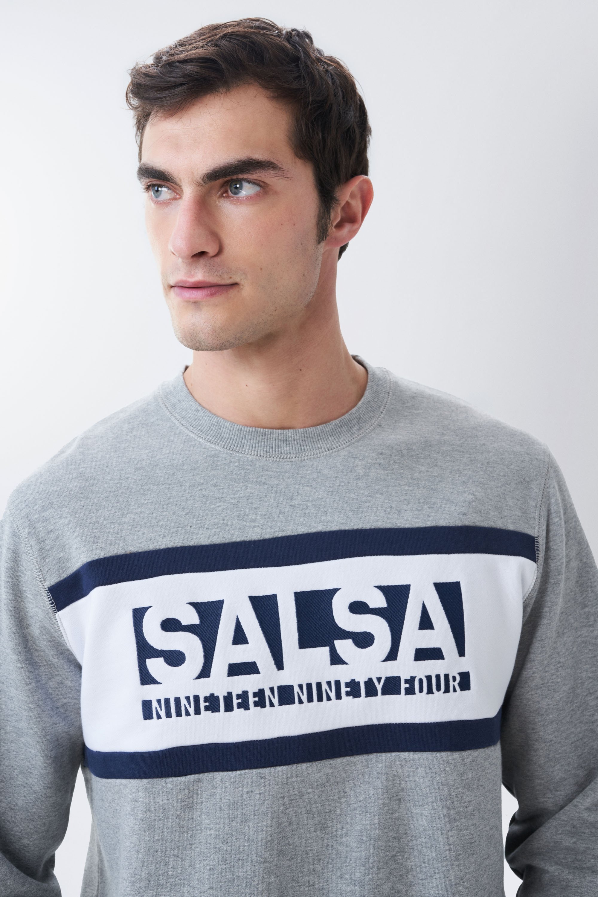 SUDADERA CON LOGO EN RELIEVE HOMBRE SALSA LOS ANGELES