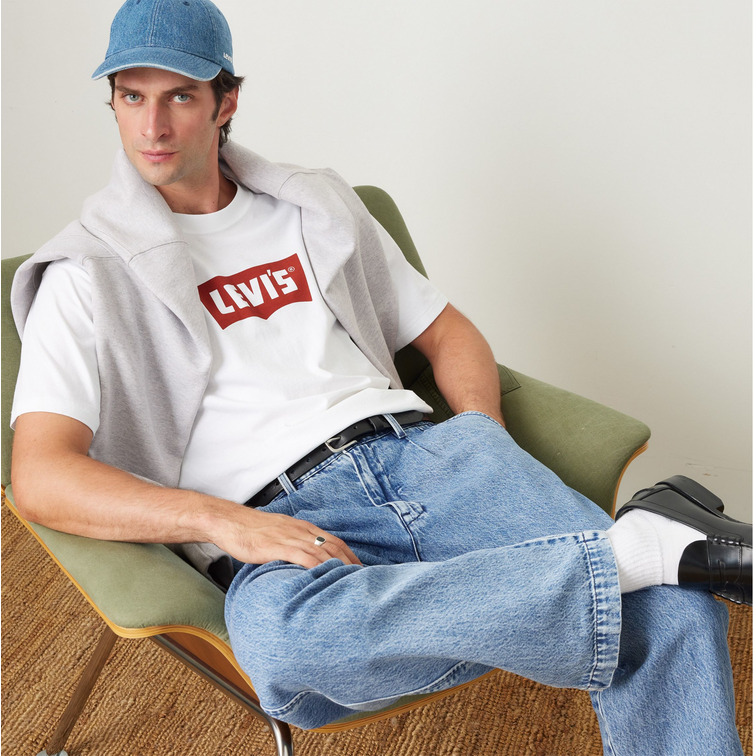 CAMISETA HOMBRE  LEVI'S VINTAGE BW GRAPHIC TEE WHITES