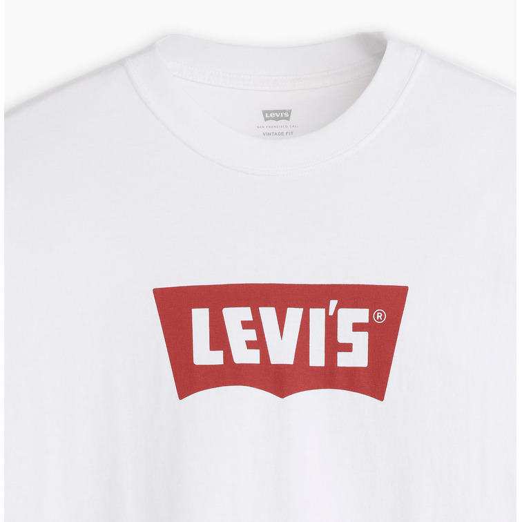 CAMISETA HOMBRE  LEVI'S VINTAGE BW GRAPHIC TEE WHITES