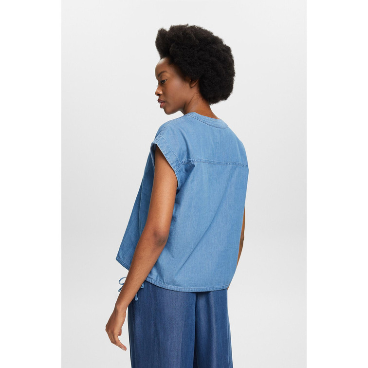 BLUSA VAQUERA SIN MANGAS MUJER ESPRIT