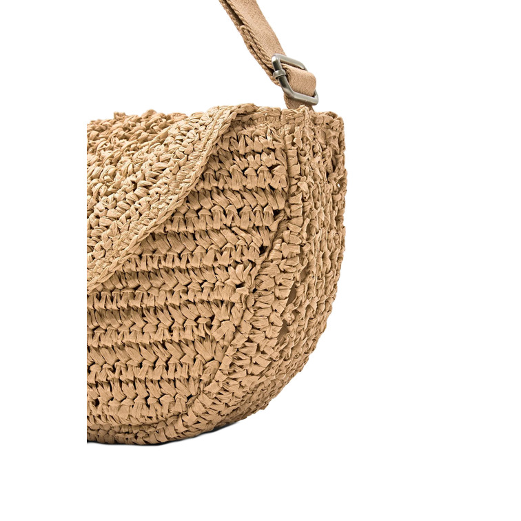 BOLSO BANDOLERA DE PAJA MUJER ESPRIT