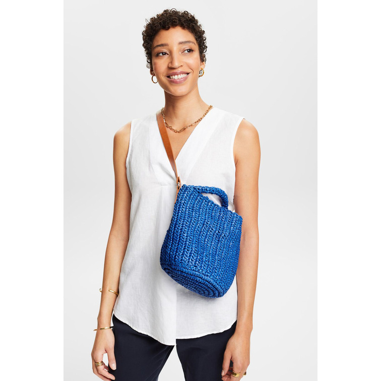 BOLSO BANDOLERA DE PAJA MUJER ESPRIT