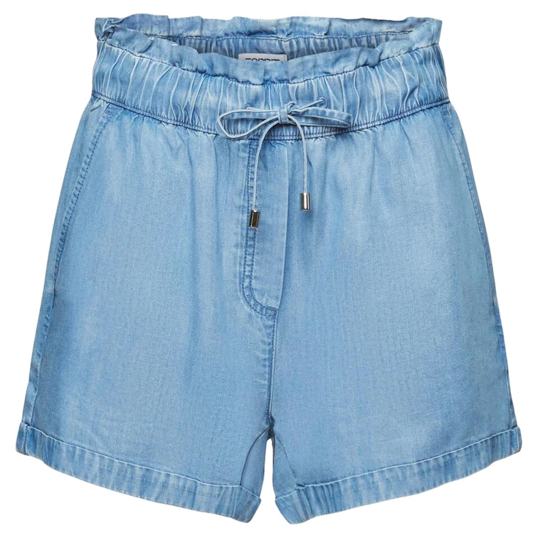 SHORTS DENIM CINTURA ELÁSTICA MUJER ESPRIT