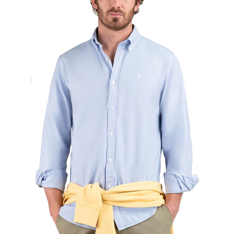 CAMISA HOMBRE  EL GANSO CAMISA ALGODÓN GARMENT DYED CE