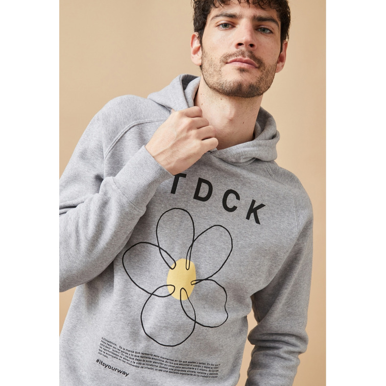 SUDADERA CON CAPUCHA HOMBRE ALTONADOCK DISEÑO FLOR