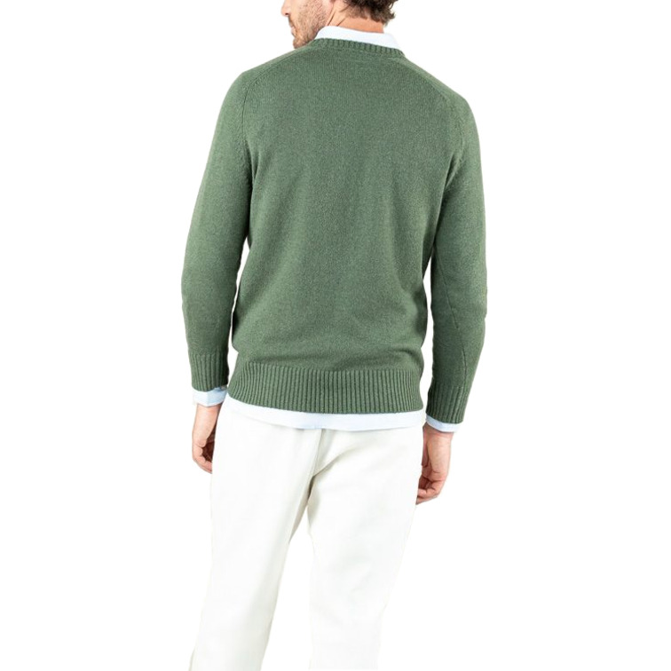 JERSEY HOMBRE EL GANSO LANA MERINO VERDE