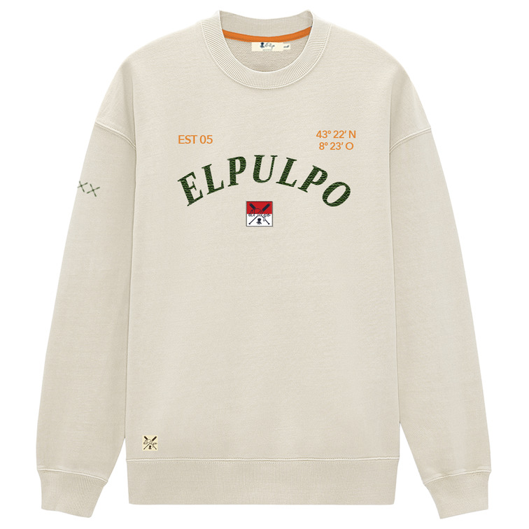 SUDADERA ESTAMPADA HOMBRE EL PULPO STUDIO