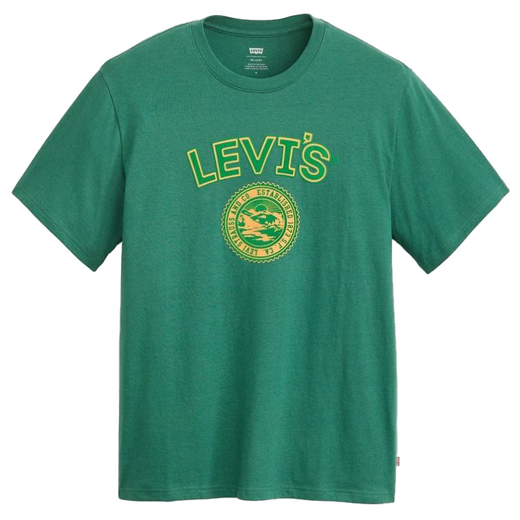 CAMISETA HOMBRE  LEVIS SS RELAXED FIT TEE VARSITY LOG