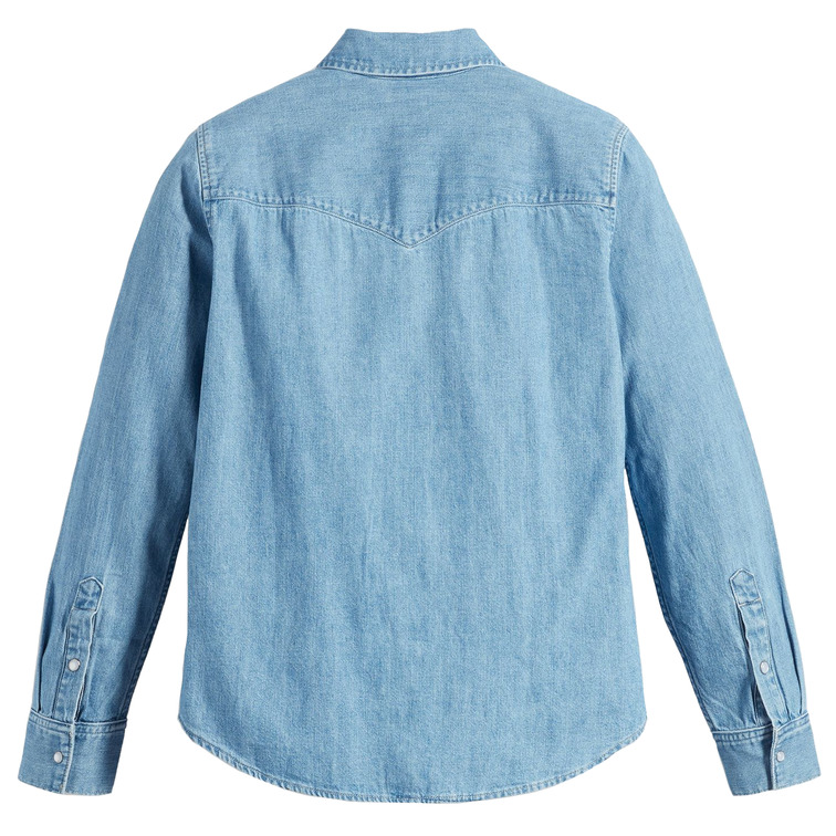 CAMISA MUJER  LEVI'S ICONIC WESTERN LIGHT INDIGO -