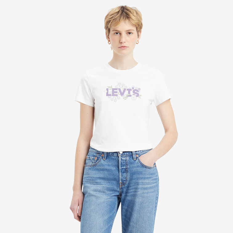 CAMISETA MUJER LEVIS PERFECT LOGO ESTAMPADO