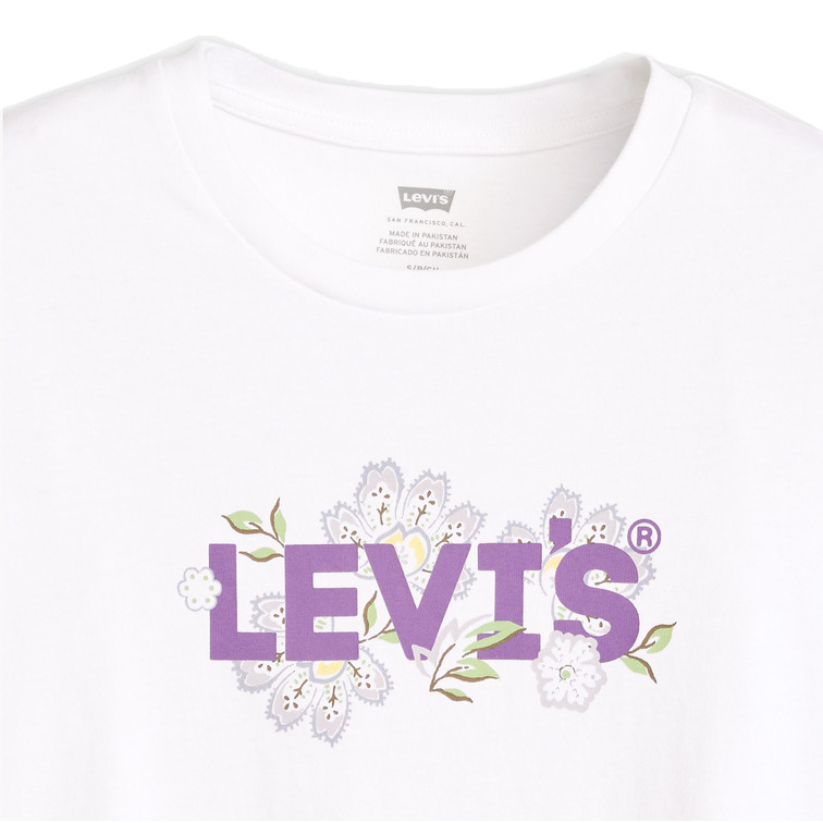 CAMISETA MUJER LEVIS PERFECT LOGO ESTAMPADO