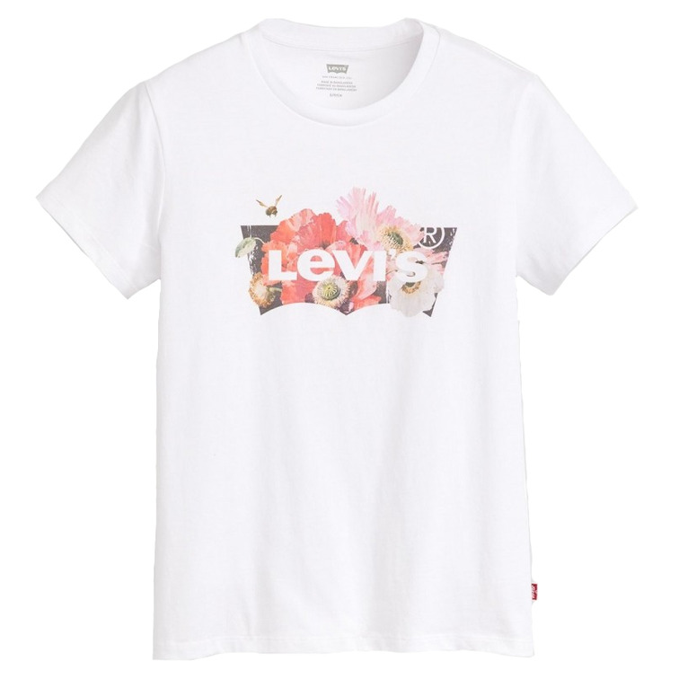 CAMISETA MUJER  LEVIS THE PERFECT TEE FLORAL BW FILL