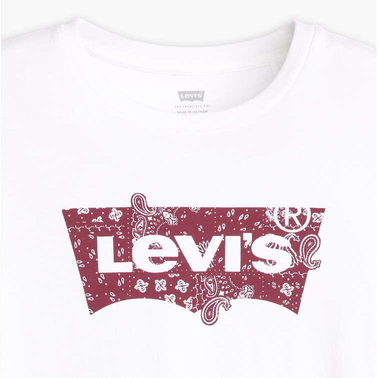 CAMISETA MUJER LEVIS PERFECT LOGO ESTAMPADO