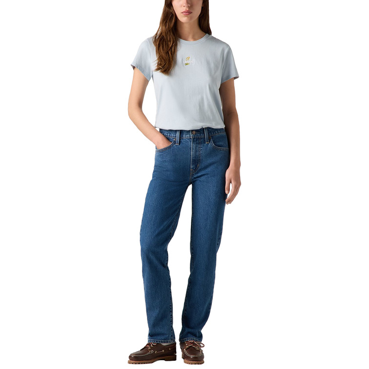 VAQUERO MUJER  LEVI'S 724 HIGH RISE STRAIGHT MED IND