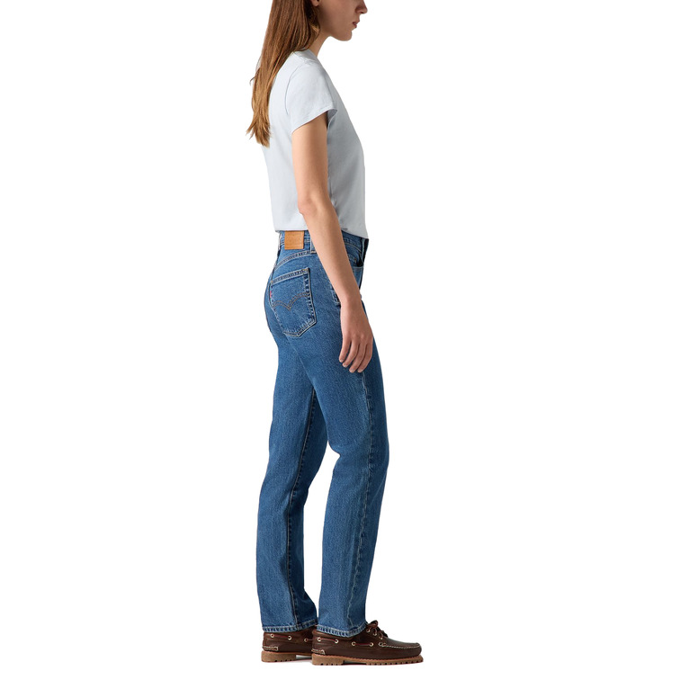 VAQUERO MUJER  LEVI'S 724 HIGH RISE STRAIGHT MED IND