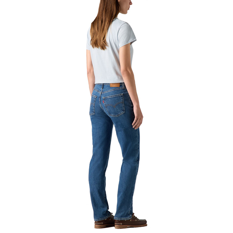 VAQUERO MUJER  LEVI'S 724 HIGH RISE STRAIGHT MED IND