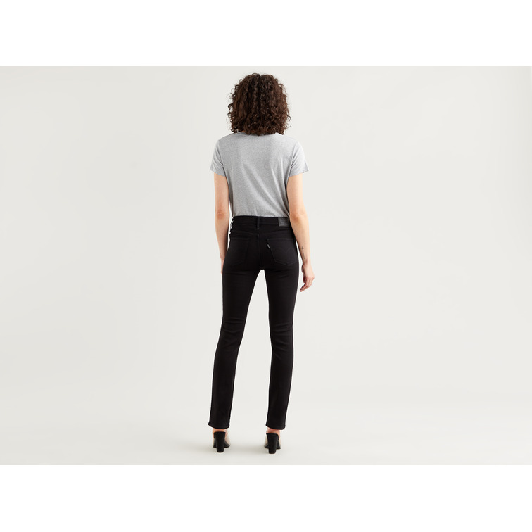 VAQUERO MUJER  LEVIS 312 SHAPING SLIM SOFT BLACK