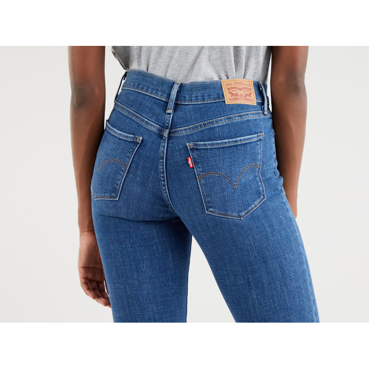 VAQUERO MUJER  LEVIS 312 SHAPING SLIM LAPIS BREEZE