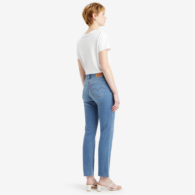 VAQUERO MUJER  LEVI'S 312 SHAPING SLIM MED INDIGO -