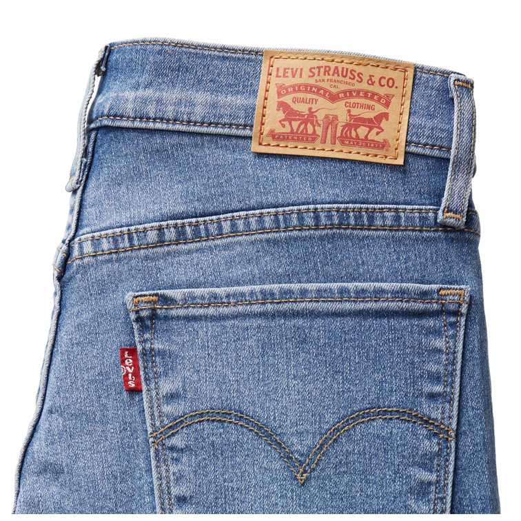 VAQUERO MUJER  LEVI'S 312 SHAPING SLIM MED INDIGO -