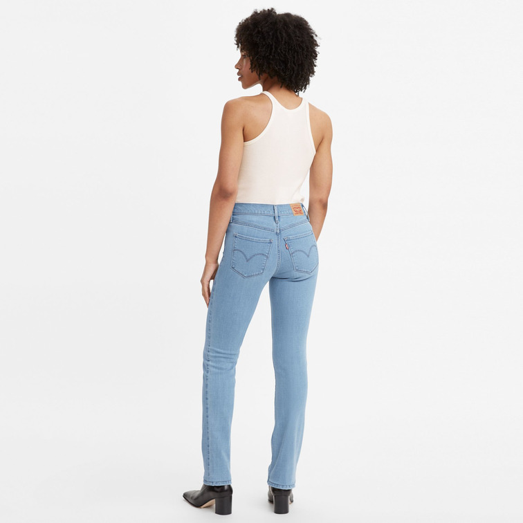 JEAN RECTO MOLDEADOR MUJER LEVI'S 314 SHAPING STRAIGHT LAPIS SENSE