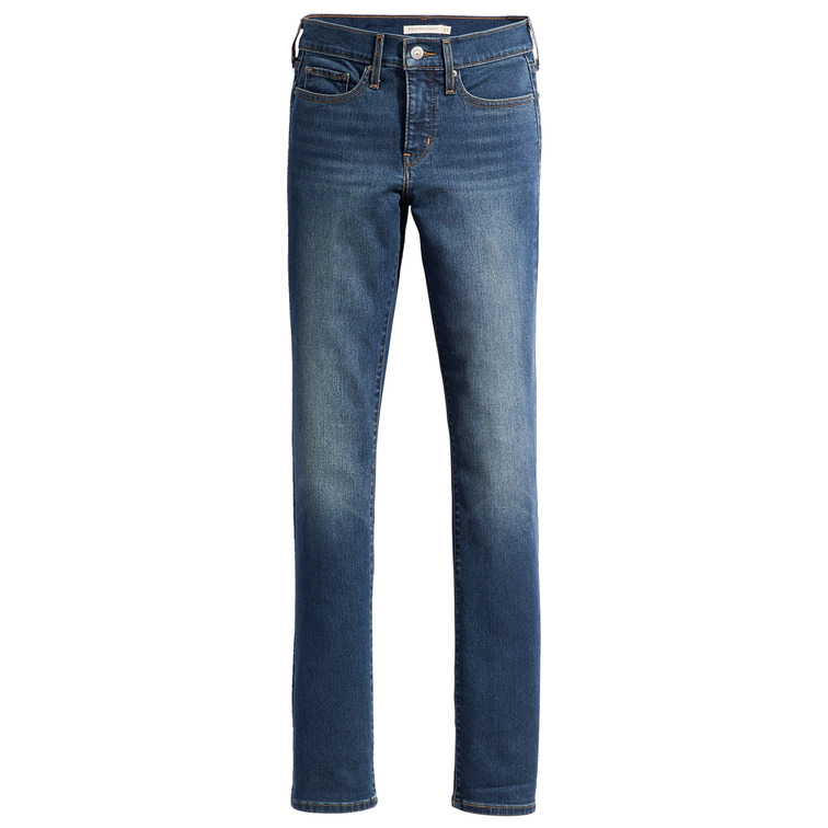 VAQUERO RECTO MOLDEADOR MUJER LEVI'S 314 SHAPING STRAIGHT ZEALOUS BLUE