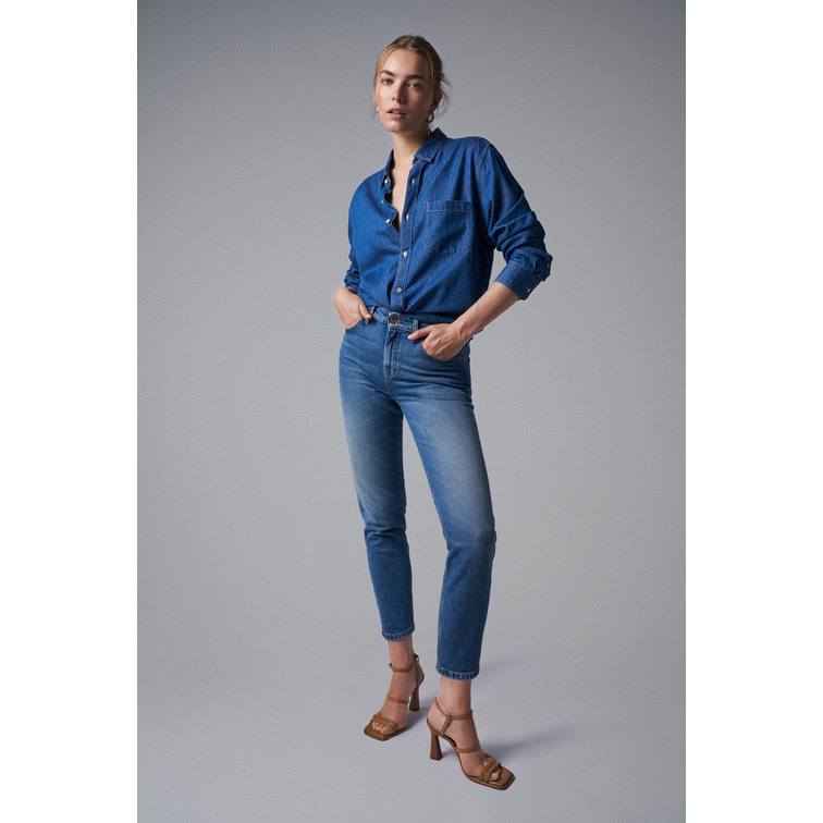 VAQUERO MUJER  SALSA TRUE CROPPED SLIM