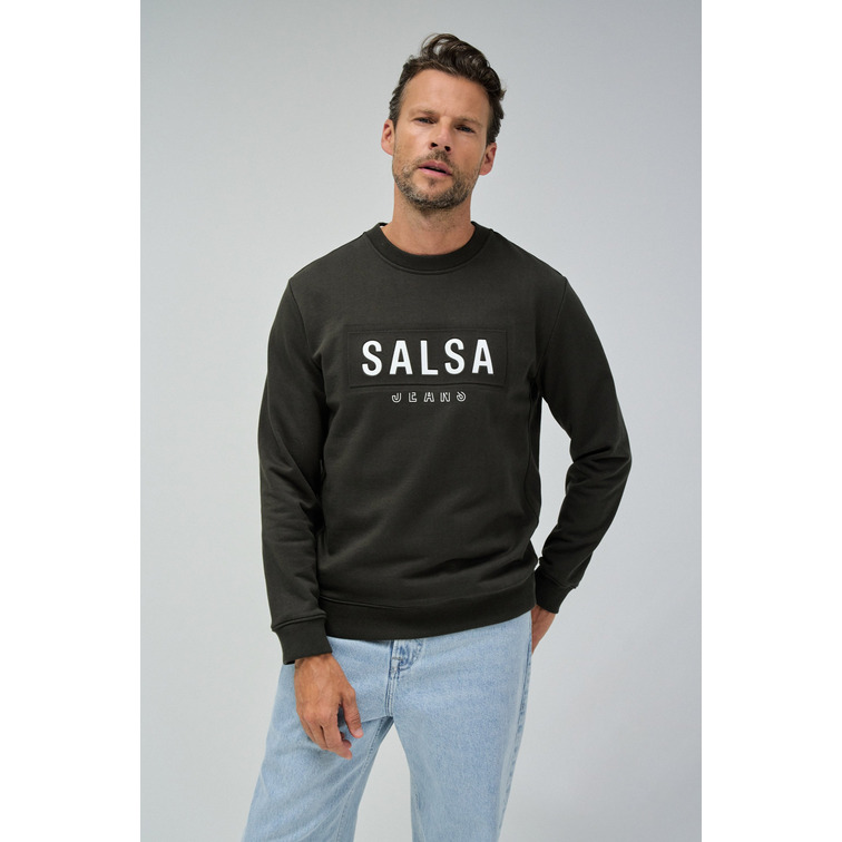 JERSEY HOMBRE  SALSA FRENCH TERRY SWEATSHIRT EMBOSS