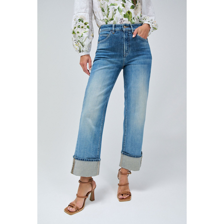 VAQUERO RECTO MUJER SALSA JEANS FAITH PUSH IN