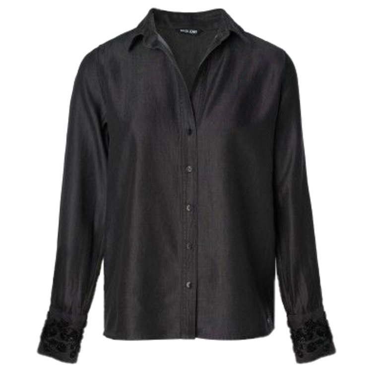 CAMISA DENIM MUJER SALSA JEANS NEGRA