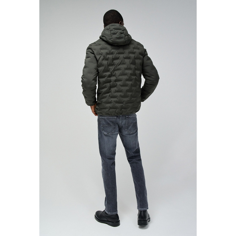 CHAQUETA HOMBRE SALSA JEANS ACOLCHADA CON CAPUCHA