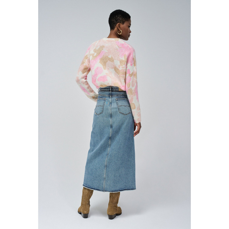 FALDA MUJER  SALSA MAXI DENIM SKIRT