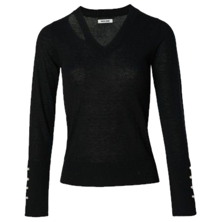 JERSEY MUJER  SALSA LONG-SLEEVE SWEATER IN CASHMER