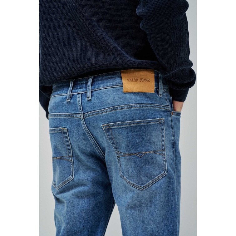 VAQUERO HOMBRE  SALSA JEANS REGULAR JEANS COOLMAX