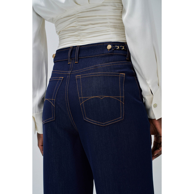 VAQUERO MUJER  SALSA JEANS LIGHTDENIM PANTS WITH CHAIN