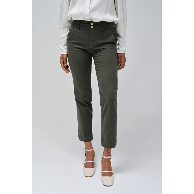 PANTALÓN CHINO MUJER SALSA JEANS CROPPED SLIM