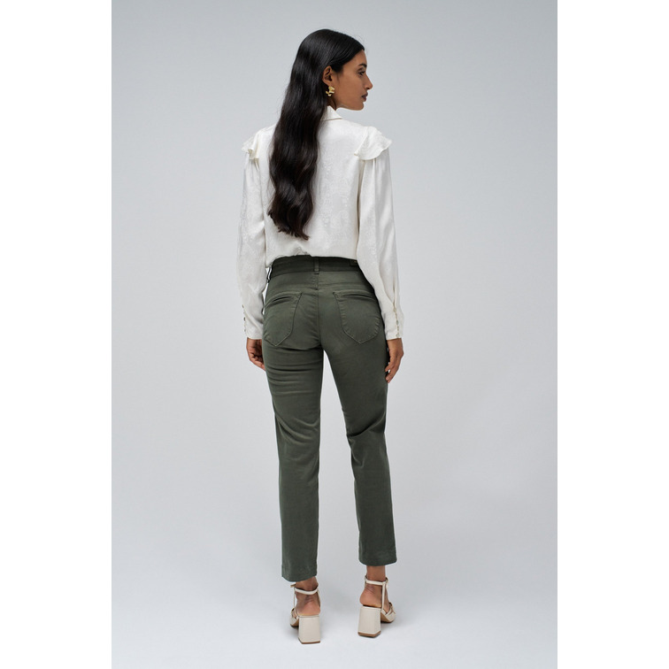 PANTALÓN CHINO MUJER SALSA JEANS CROPPED SLIM