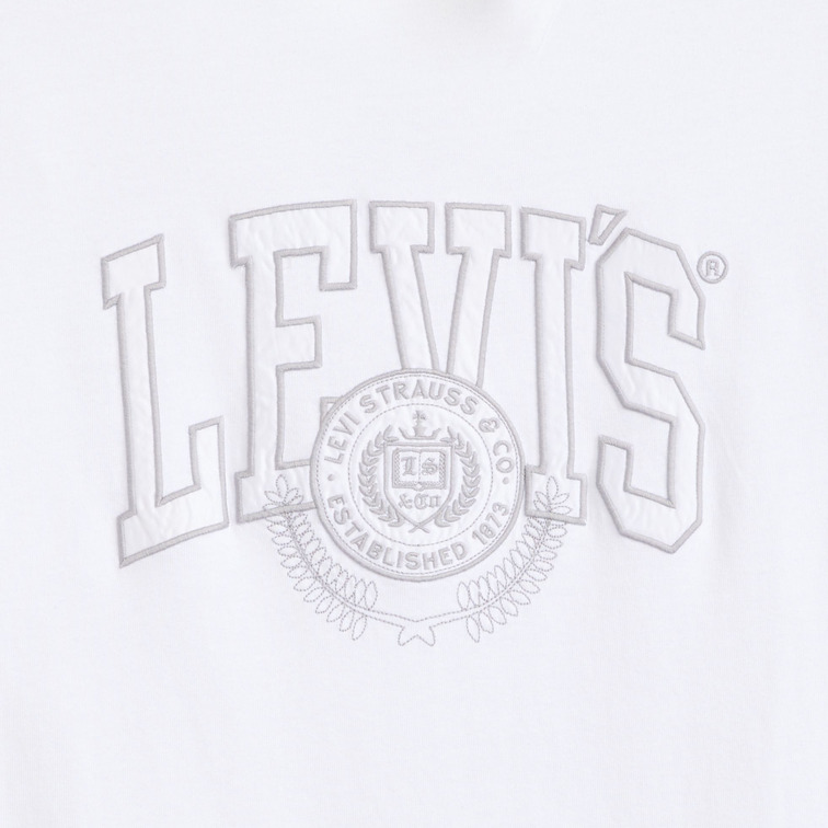 CAMISETA MUJER  LEVI'S GRAPHIC CREWNECK TEE TONAL ATH