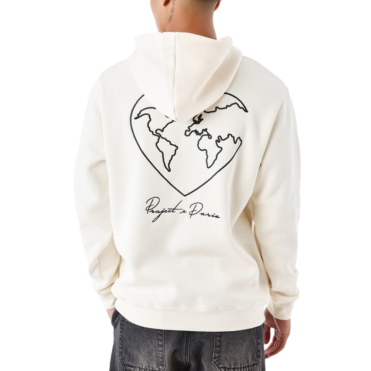 SUDADERA CON CAPUCHA HOMBRE PROJECT X PARIS HEART & WORLD