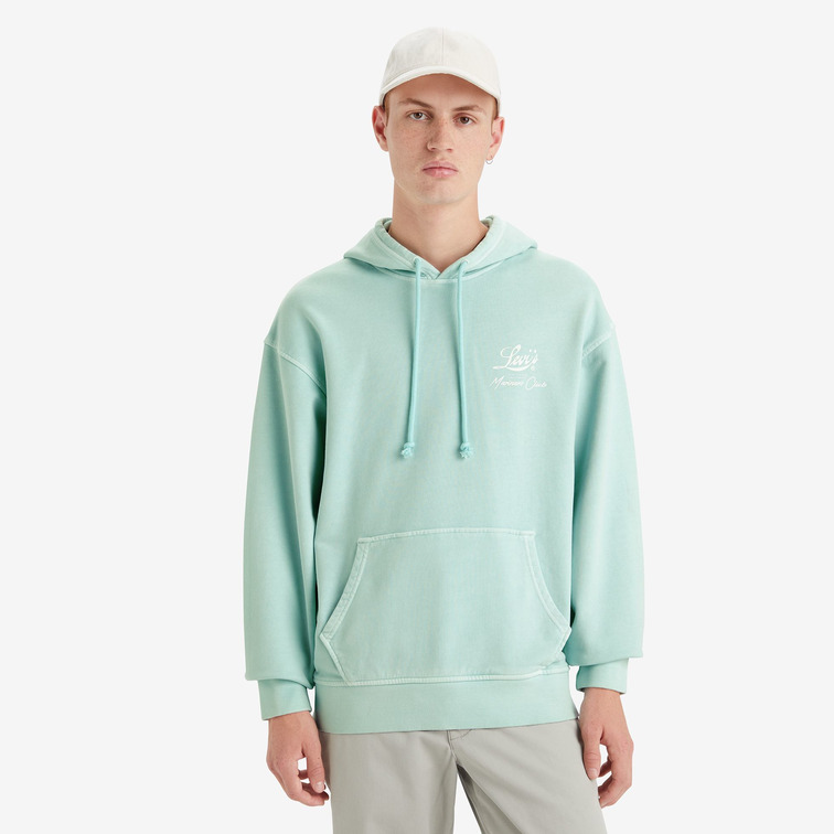 SUDADERA ESTAMPADA DE CORTE HOLGADO CON CAPUCHA HOMBRE LEVI'S