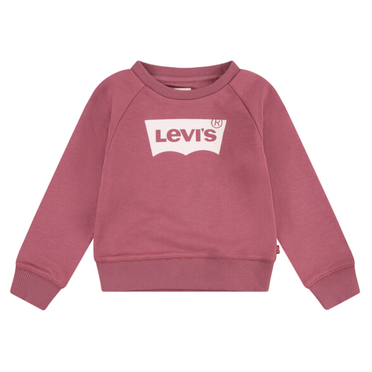 SUDADERA NIÑA  LEVI'S JUNIOR LVG KET ITEM LOGO CREW