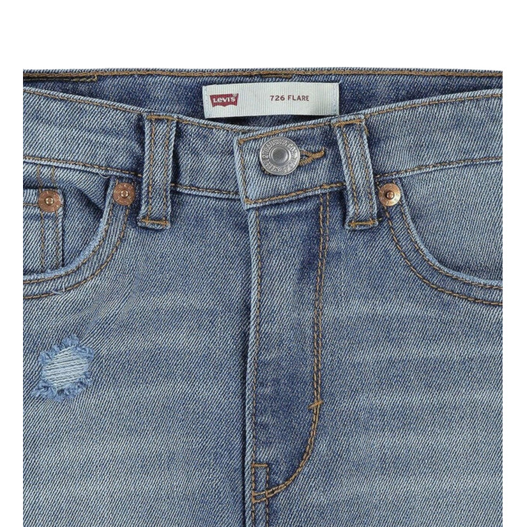 VAQUERO NIÑA  LEVI'S JUNIOR LVG 726 HIGH RISE FLARE JEAN