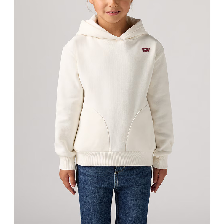 SUDADERA CON CAPUCHA NIÑA LEVI'S MINILOGO BATWING TALLAJE INFANTIL