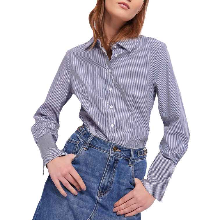 CAMISA MUJER GAUDI JEANS A RAYAS