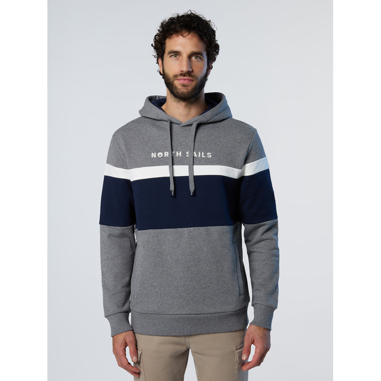 SUDADERA HOMBRE  N SAIL HOODED SWEATSHIRT W/GRAPHIC