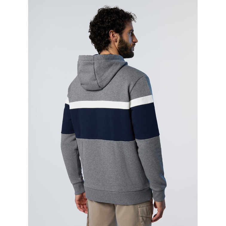 SUDADERA HOMBRE  N SAIL HOODED SWEATSHIRT W/GRAPHIC