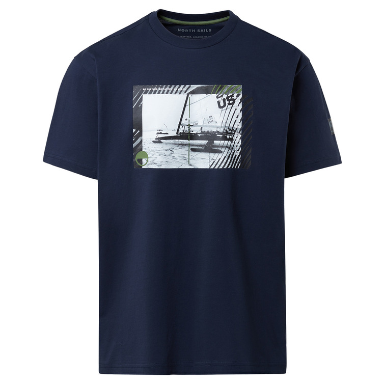 CAMISETA HOMBRE  N SAIL T SHIRT SHORT SLEEVE W/GRAPHIC