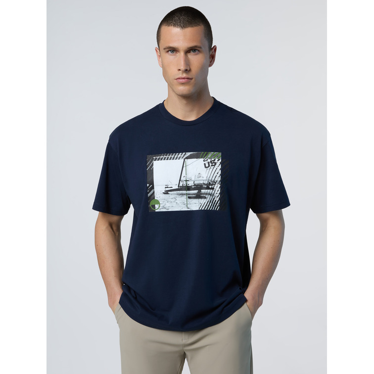 CAMISETA HOMBRE  N SAIL T SHIRT SHORT SLEEVE W/GRAPHIC