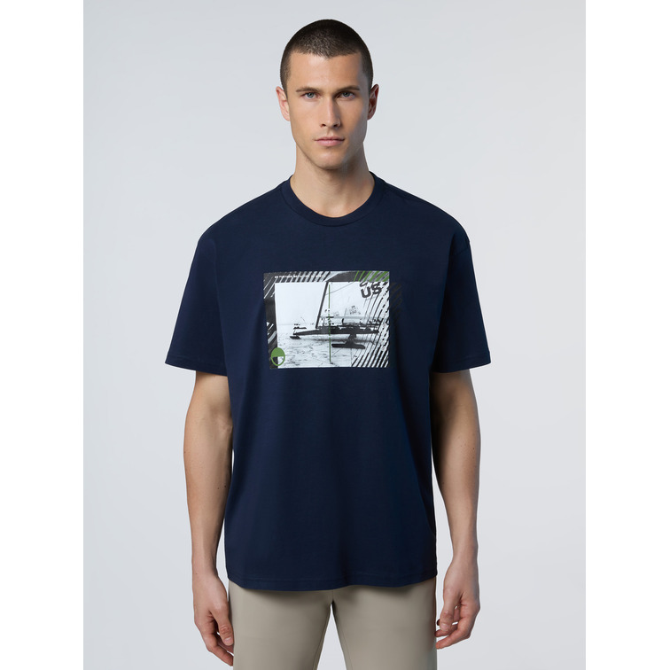 CAMISETA HOMBRE  N SAIL T SHIRT SHORT SLEEVE W/GRAPHIC